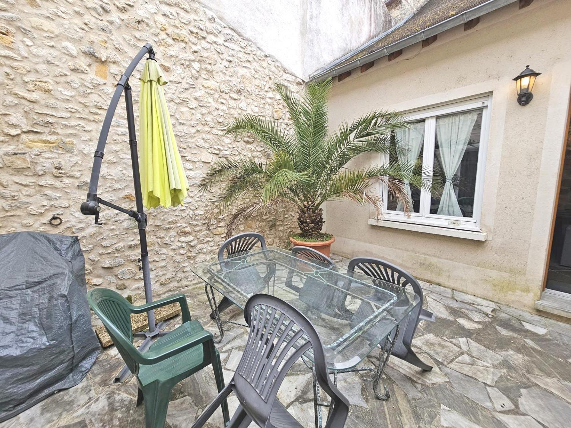 Triplex Sisley - Maison Atypique Avec Cour Exterieure Moret-sur-Loing Buitenkant foto